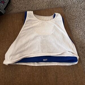 SET active layered sports bra